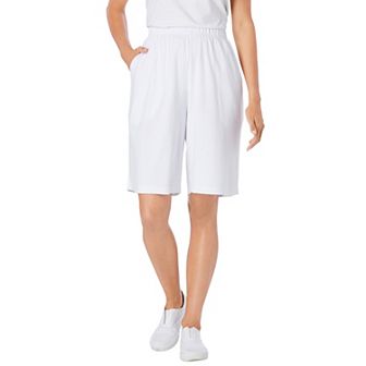 Woman Within Plus Size 7-Day Knit Short