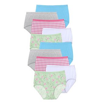 Comfort Choice Plus Size Full Coverage Cotton Brief 10-Pack
