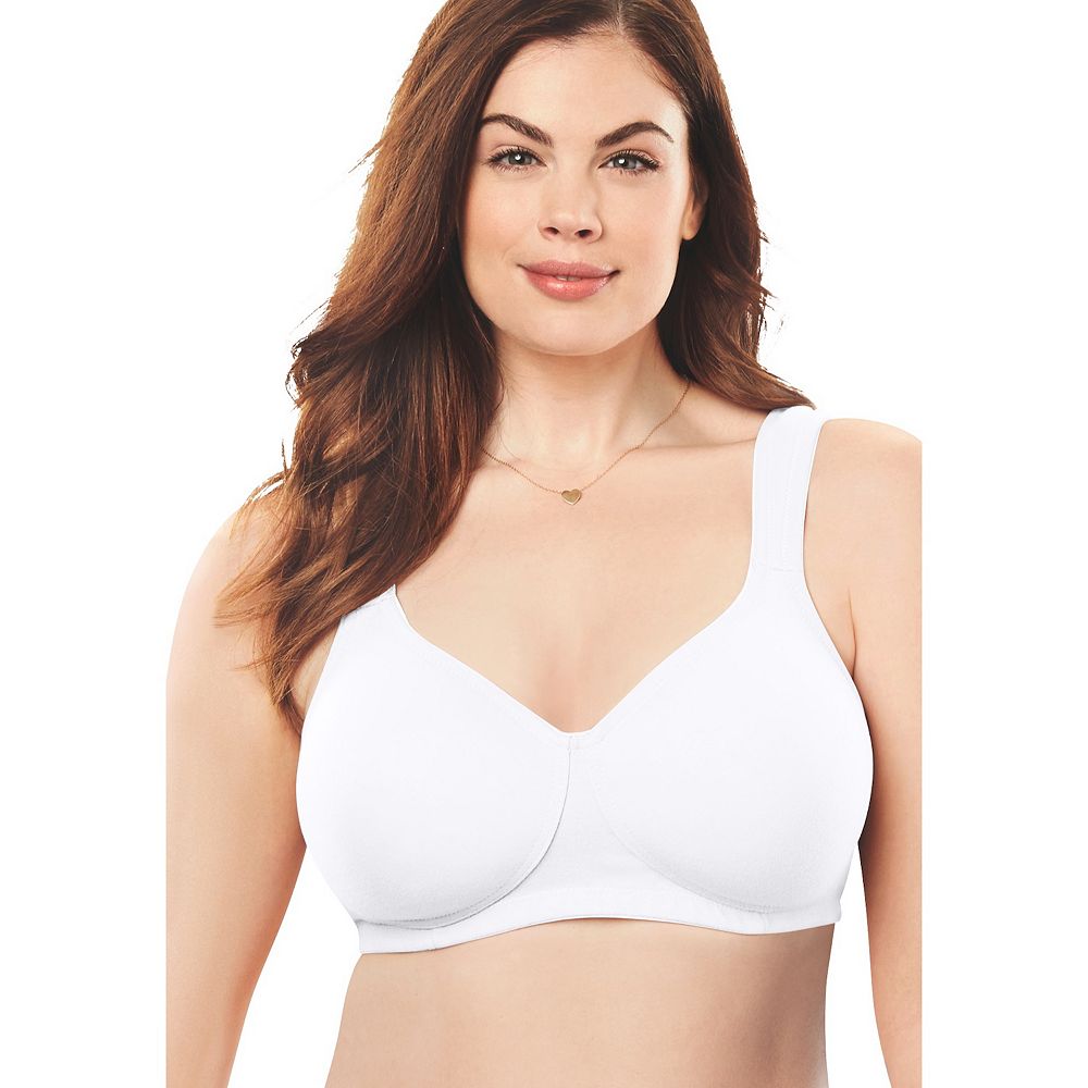 Simple Comfortable T-Shirt Bra Thin Underwear Plus Size