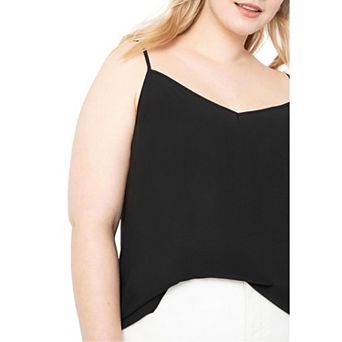 Eloquii Women's Plus Size V-neck Cami