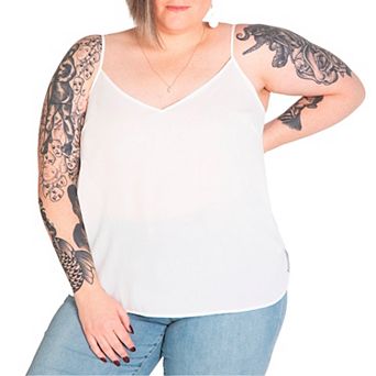 Eloquii Women's Plus Size V-neck Cami