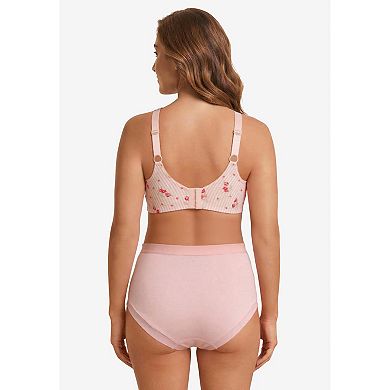 Comfort Choice Women's Plus Size Underwire Microfiber T-Shirt Bra