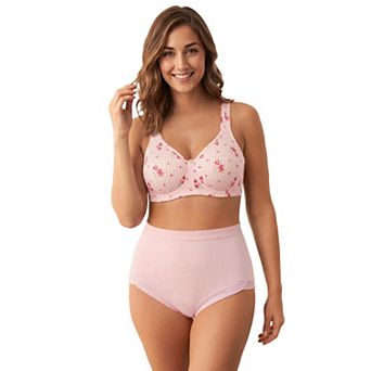 Comfort Choice Women's Plus Size Underwire Microfiber T-Shirt Bra