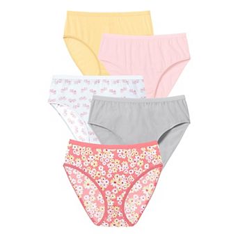 Comfort Choice Plus Size Hi-Cut Cotton Brief 5-Pack
