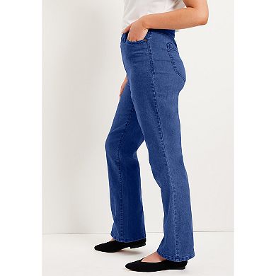 June & Vie Women's Plus Size June Fit Bootcut Jeans