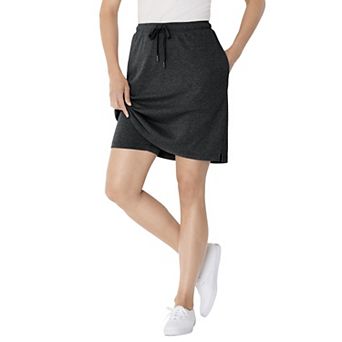 Woman Within Plus Size Sport Knit Skort