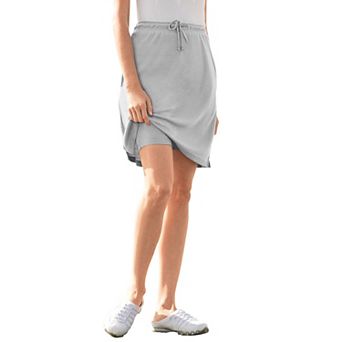 Woman Within Plus Size Sport Knit Skort