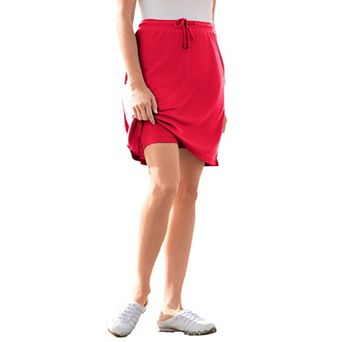 Woman Within Plus Size Sport Knit Skort
