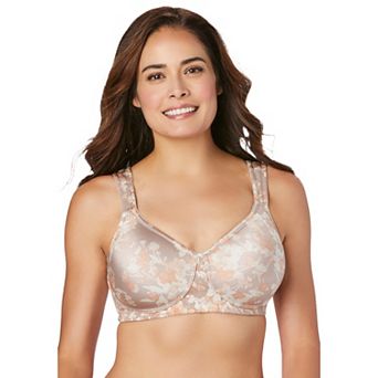 Comfort Choice Women's Plus Size Microfiber Wireless Lightly Padded T-shirt