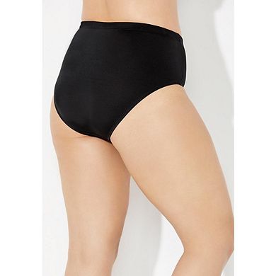 Swimsuits for All Women's Chlorine Resistant Full Coverage Brief