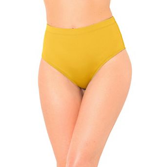 Swimsuits for All Women's Chlorine Resistant Full Coverage Brief