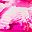 Pink Underwater Floral