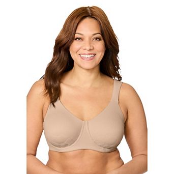 Comfort Choice Women's Plus Size Petal Boost Underwire Bra
