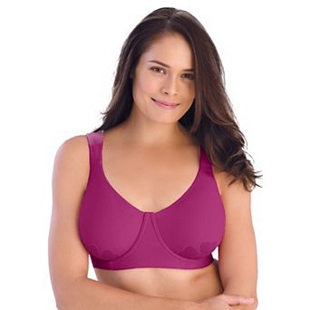 Comfort Choice Women's Plus Size Petal Boost Underwire Bra