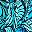 Deep Blue Leaf