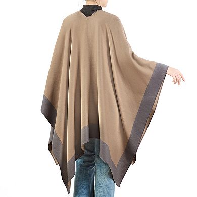 Women's Karla Hanson Reversible Poncho Shawl