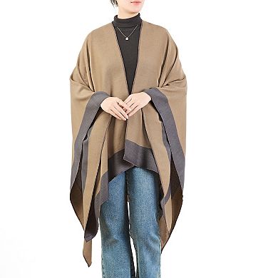 Women's Karla Hanson Reversible Poncho Shawl