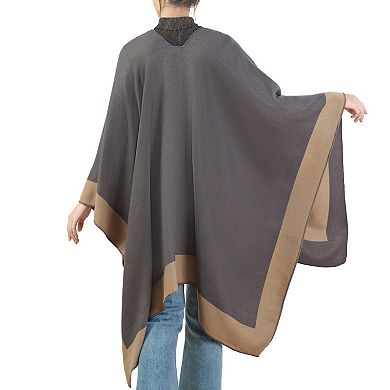 Women's Karla Hanson Reversible Poncho Shawl