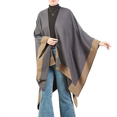Women's Karla Hanson Reversible Poncho Shawl