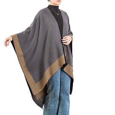 Women's Karla Hanson Reversible Poncho Shawl