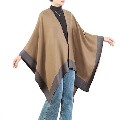 Women's Karla Hanson Reversible Poncho Shawl