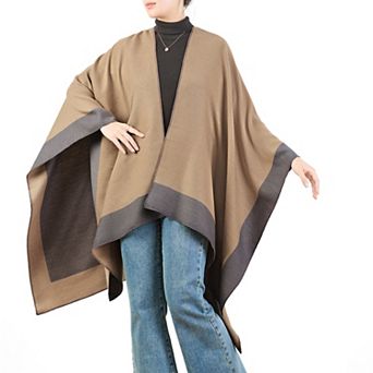 Women's Karla Hanson Reversible Poncho Shawl