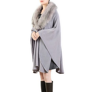 Women's Karla Hanson Faux Fur Shawl