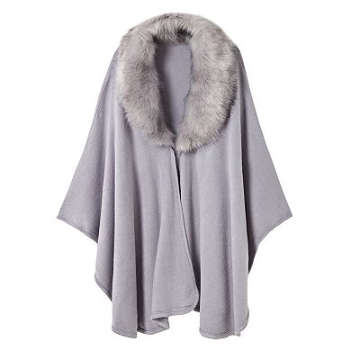 Women's Karla Hanson Faux Fur Shawl