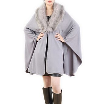 Women's Karla Hanson Faux Fur Shawl