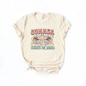 Summer State Of Mind Toddler Short Sleeve Graphic Tee