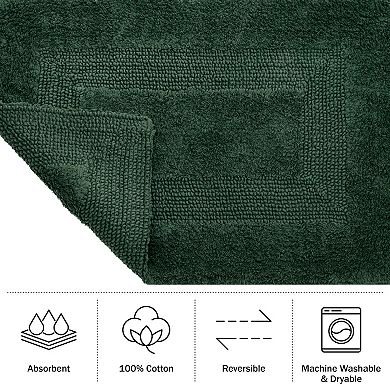 Lavish Home 6-pc. Cotton Bathroom Rug Set
