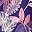 Midnight Violet Palm