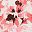 Salmon Rose Tie Dye