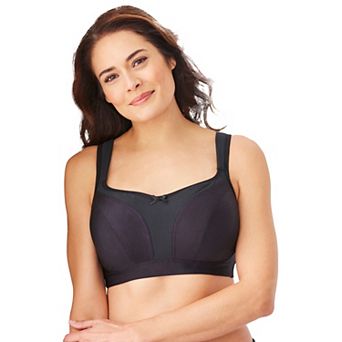 Comfort Choice Women's Plus Size Limitless Wirefree Low-impact Back Hook Bra