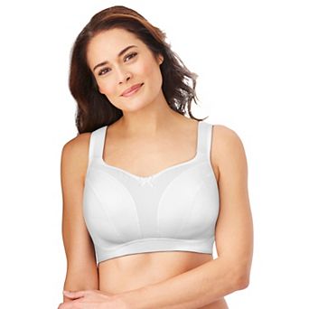 Comfort Choice Women's Plus Size Limitless Wirefree Low-impact Back Hook Bra