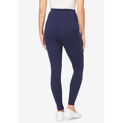 Woman Within Women s Plus Size Pocket Legging