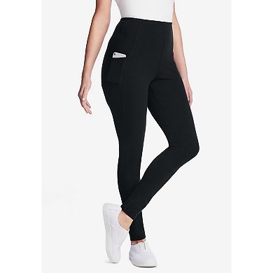 Woman Within Plus Size Pocket Legging