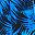 Blue Electric Palm
