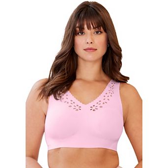 Comfort Choice Women's Plus Size 360° Leisure Bra