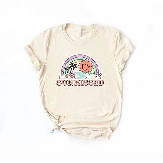 Sunkissed Rainbow Toddler Short Sleeve Graphic Tee