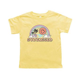 Sunkissed Rainbow Toddler Short Sleeve Graphic Tee