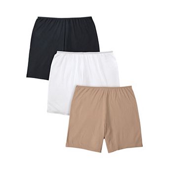 Comfort Choice Plus Size Stretch Cotton Boxer 3-Pack