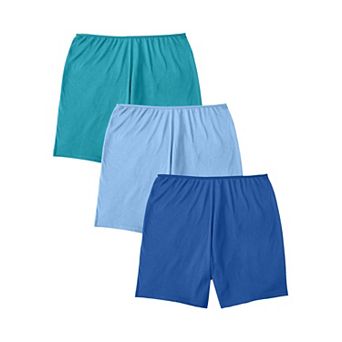 Comfort Choice Plus Size Stretch Cotton Boxer 3-Pack