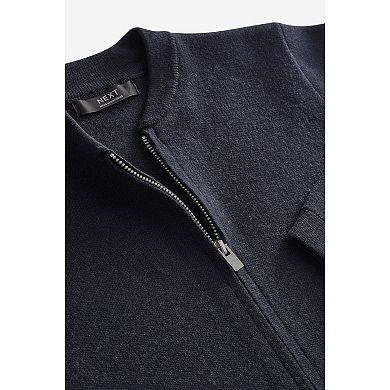 Boys 4-12 NEXT Zip Through Knit Cardigan