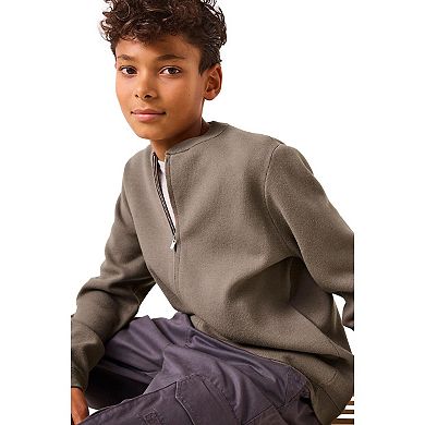 Boys 4-12 NEXT Zip Through Knit Sweater