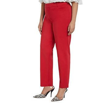 Eloquii Women's Plus Size Kady Fit Double-weave Pant