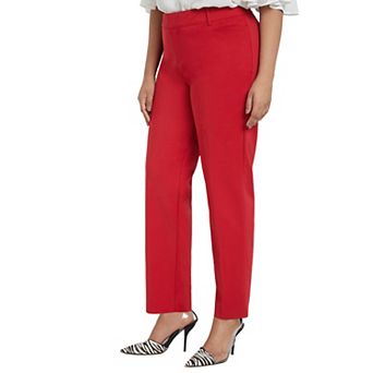 ELOQUII Women's Plus Size Kady Fit Double-Weave Pant