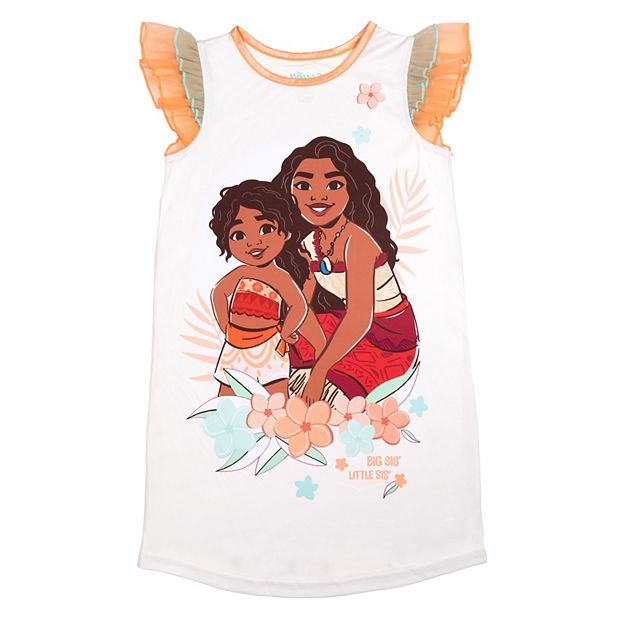 Disney s Moana Girls 4 8 Moana Fantasy Nightgown