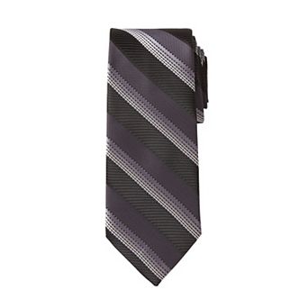 KingSize Men's KS Signature Collection Classic Stripe Tie