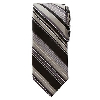 KingSize Men's KS Signature Collection Classic Stripe Tie